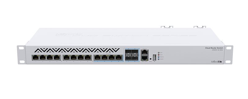 Mikrotik CRS312-4C+8XG-RM network switch Managed L3 10G Ethernet (100/1000/10000) 1U White