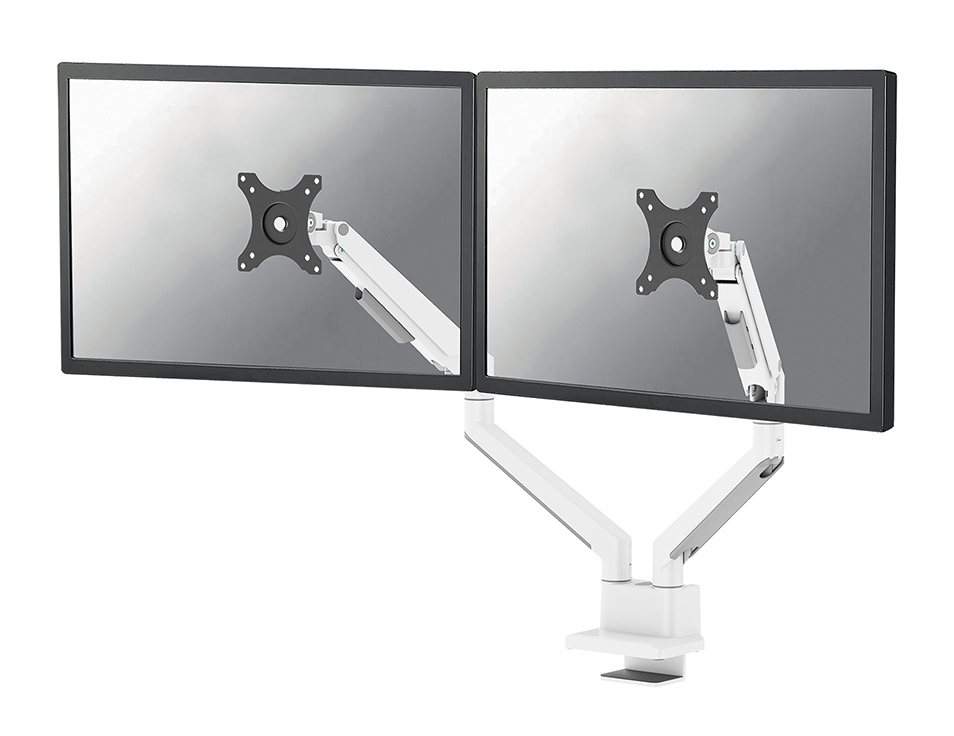 Neomounts DS70-250WH2 Monitor arm 17-32" - gas spring - Topfix - 180°-stop