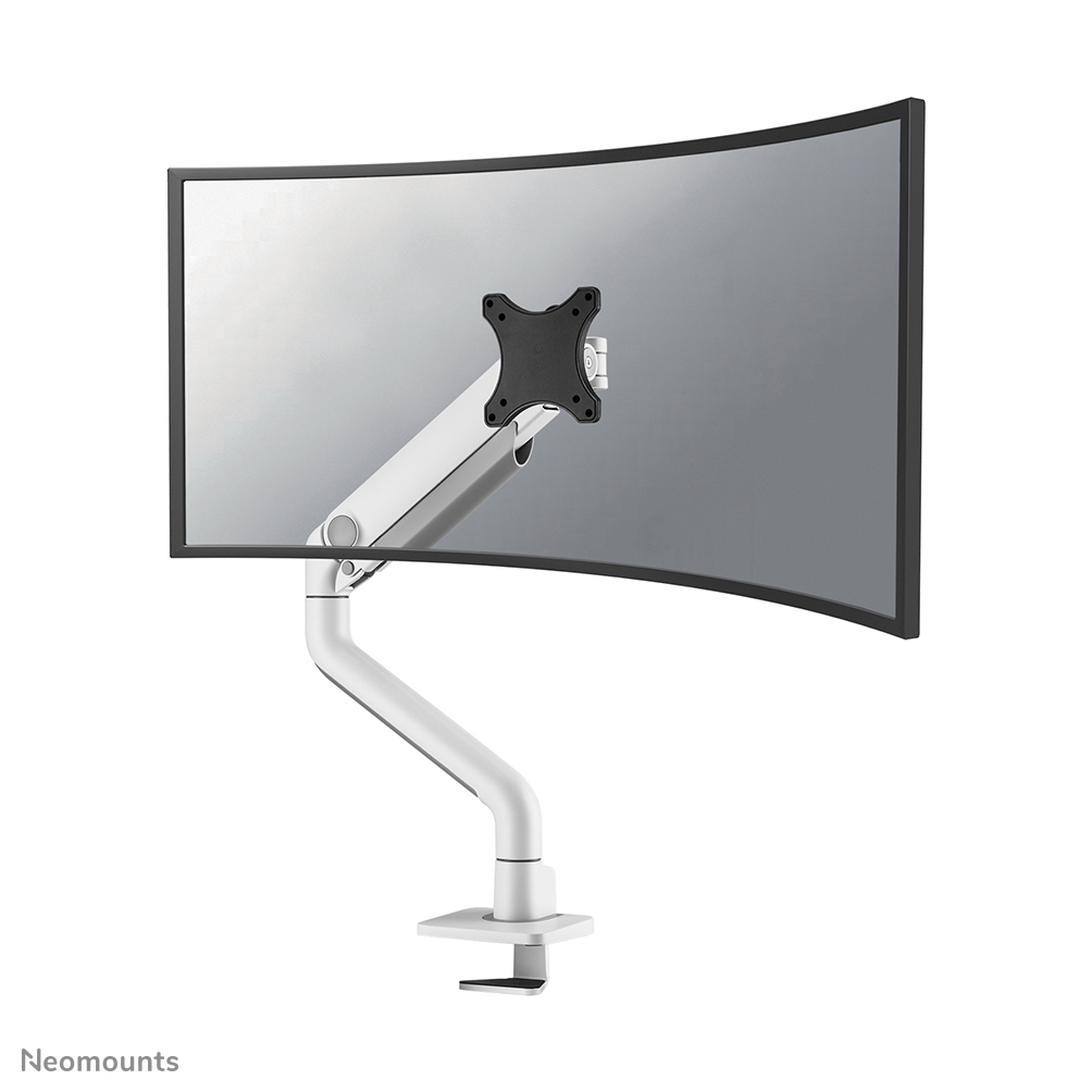 Neomounts DS70S-950WH1 Monitor arm 17-49" - gas spring - Topfix - 180°-stop