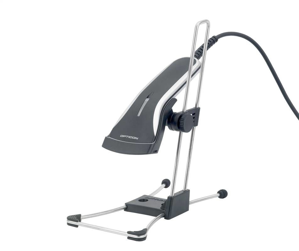 Opticon OPR2001 Handheld bar code reader 1D/2D Photo diode Black, Chrome