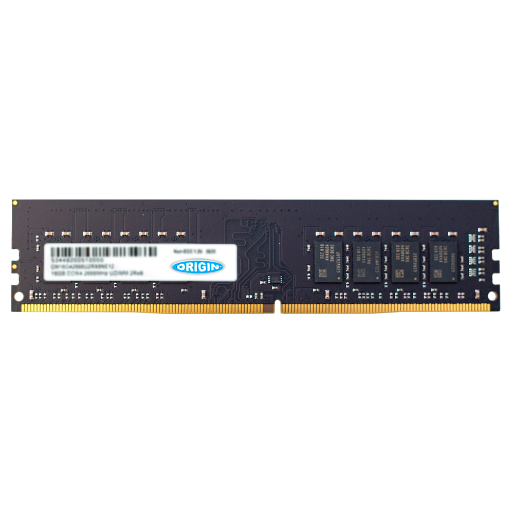 Origin Storage 8GB DDR4 3200MHz UDIMM 1RX16 Non-ECC 1.2V