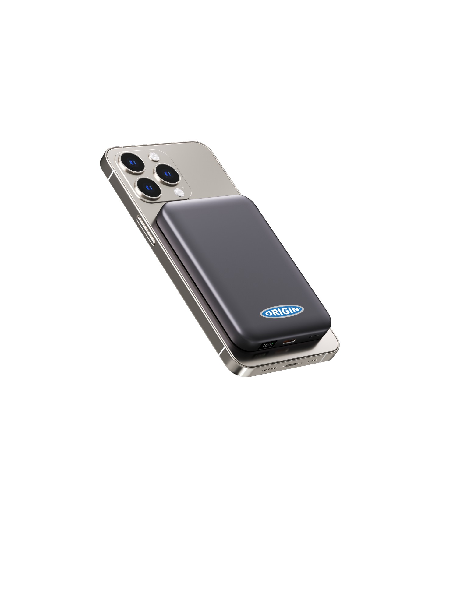 Origin Storage OSPB-WRMINI power bank Lithium Polymer (LiPo) 10000 mAh Wireless charging Black