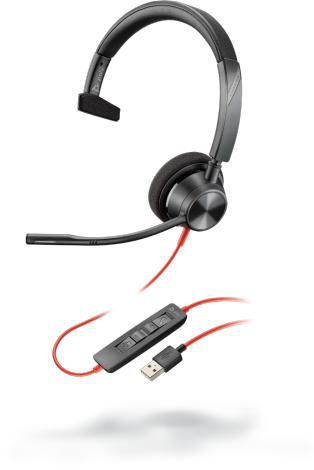 Poly (Plantronics) Blackwire 3310, BW3310-M USB-C (Microsoft Teams Edition)