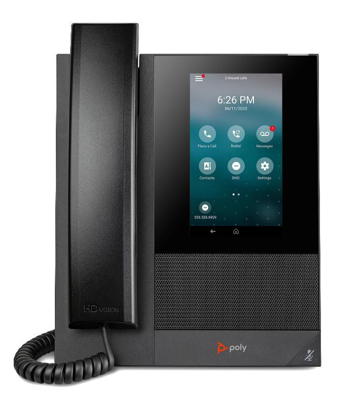 Poly CCX 400 Business Media Phone. Microsoft Teams. PoE. Ships without power supply