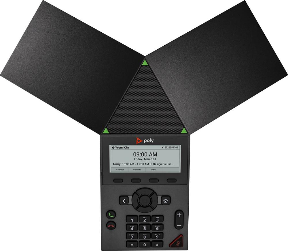 Poly Poly Trio 8300 openSIP conference phone with built-in Wi-Fi and Bluetooth. 802.3af Power over Ethernet. Includes 7.6m/25ft Ethernet cable and setup sheet. Incl 1yr Prem for CALA and 3yr Partner Prem for CHINA. POWER KIT NOT INCLUDED.