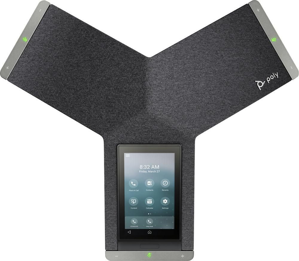 Poly Poly Trio C60 IP conference phone with built-in Wi-Fi, Bluetooth and DECT (for future use) for EEA and ANZ. PoE. Includes 7.6m/25ft Ethernet cable and Setup Sheet. POWER KIT NOT INCLUDED.