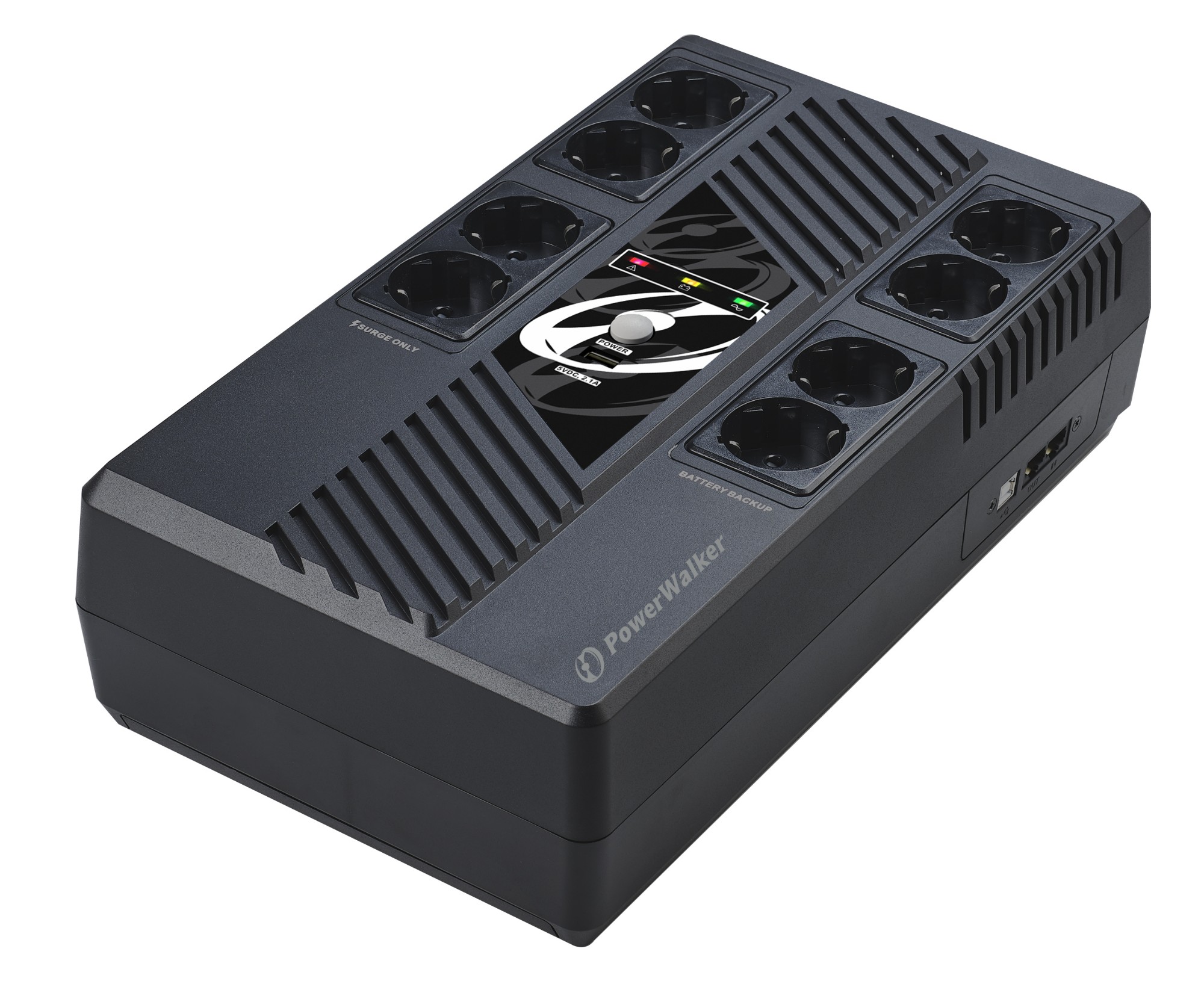 PowerWalker VI 600 MS Line-Interactive 0.6 kVA 360 W 8 AC outlet(s)