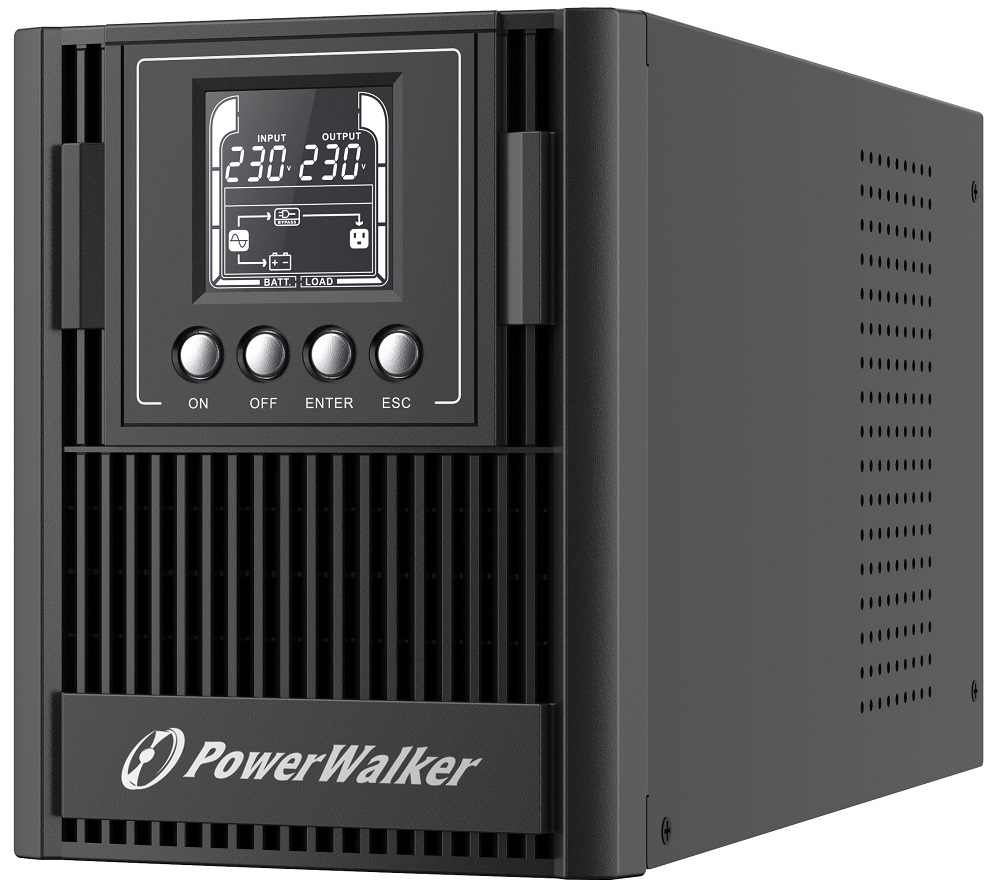 PowerWalker VFI 1000 AT Double-conversion (Online) 1 kVA 900 W 3 AC outlet(s)