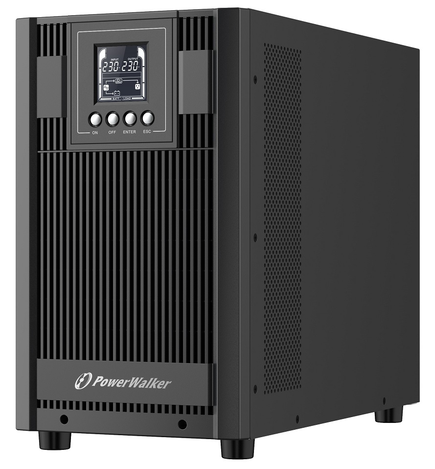 PowerWalker VFI 3000 AT uninterruptible power supply (UPS) Double-conversion (Online) 3 kVA 2700 W 4 AC outlet(s)