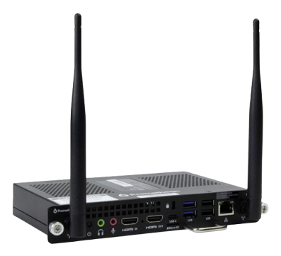 Promethean OPS-M4 Intel® N N97 8 GB DDR5-SDRAM 256 GB SSD Windows 11 Pro Mini PC Black