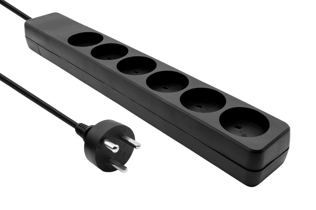ProXtend Danish IT Power Strip 6-way