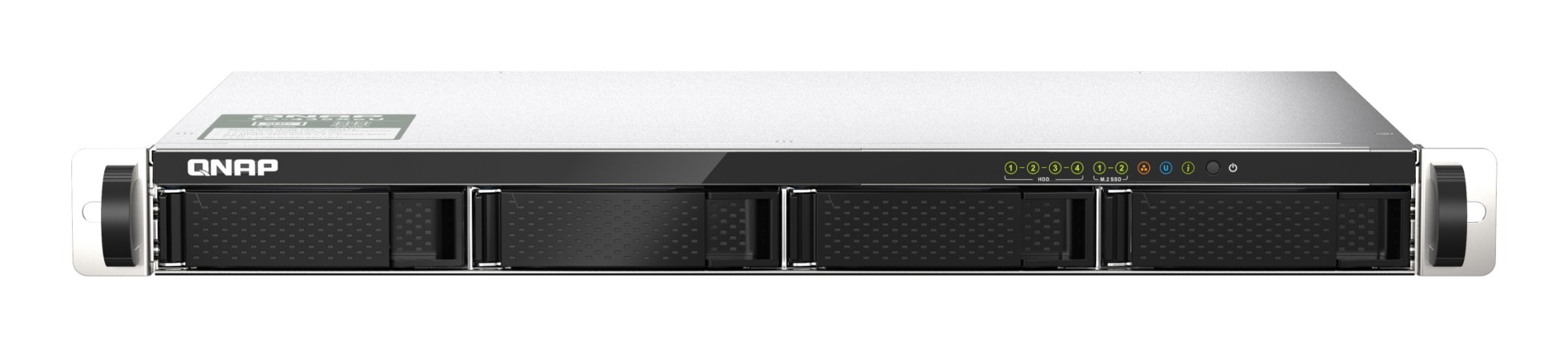 QNAP TS-435XeU NAS Rack (1U) Marvell CN9131 4 GB DDR4 8 TB HDD QNAP QTS Black, Grey