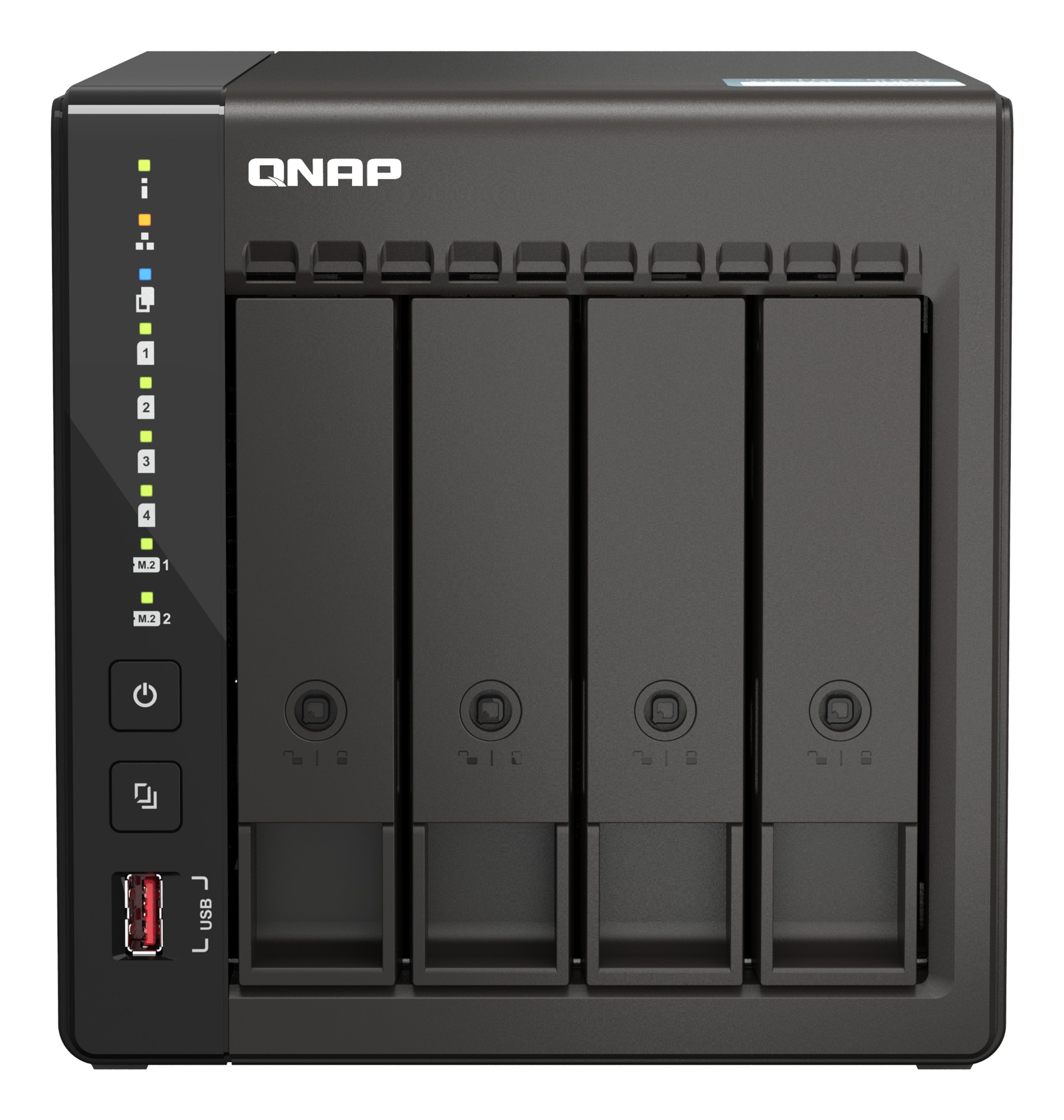 QNAP TS-453E NAS Tower Intel® Celeron® J6412 8 GB 0 TB QNAP QTS Black