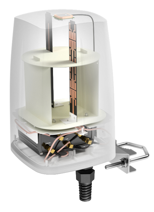 QuWireless QuSpot network antenna Omni-directional antenna PoE/LAN 4 dBi