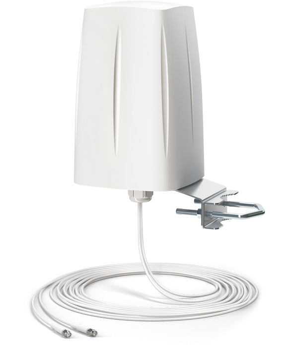 QuWireless AOLM2-1 network antenna Omni-directional antenna SMA 4 dBi