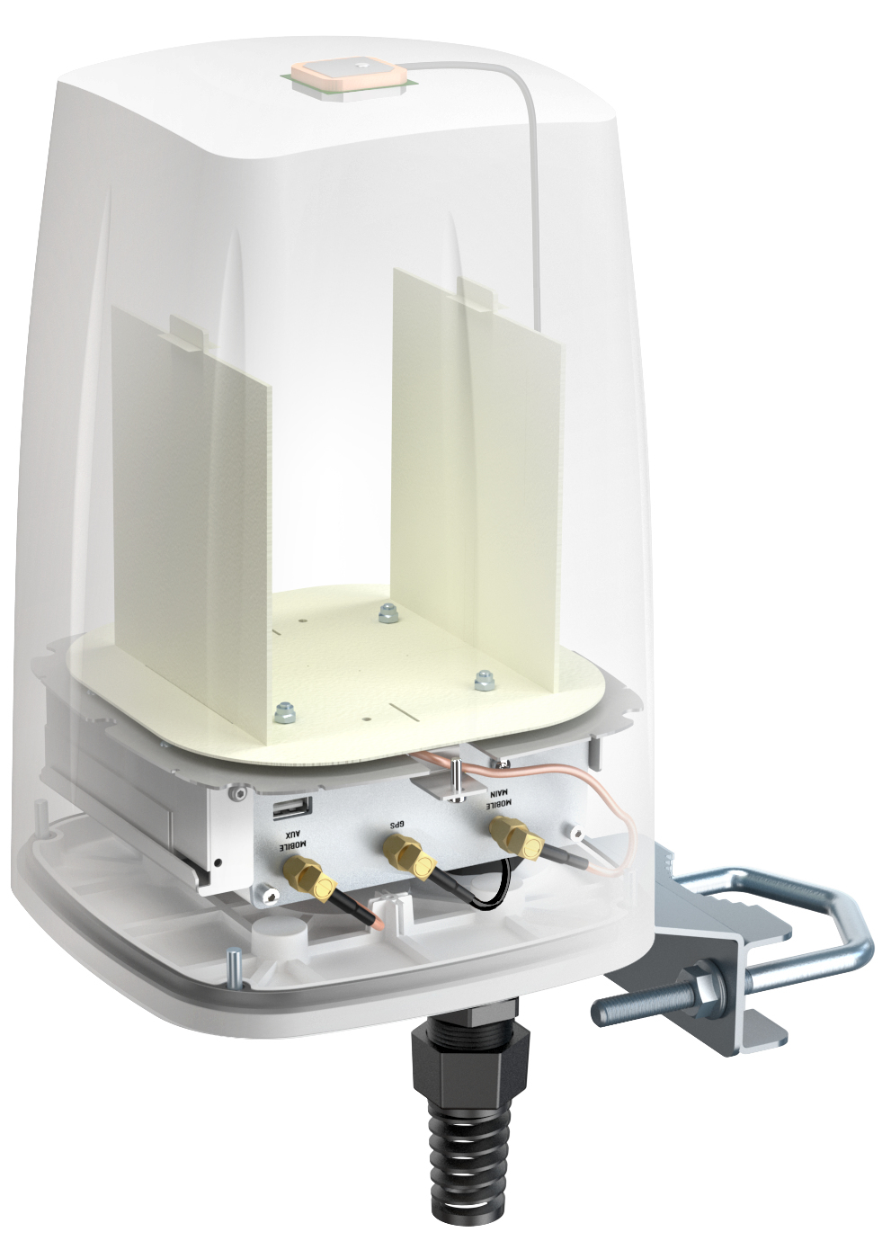 QuWireless QuSpot network antenna Omni-directional antenna PoE/LAN 4 dBi