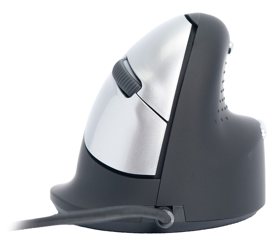 R-Go Tools Ergonomic mouse R-Go HE Break with break software, medium (hand size 165-185 mm), right-handed, Wired, black