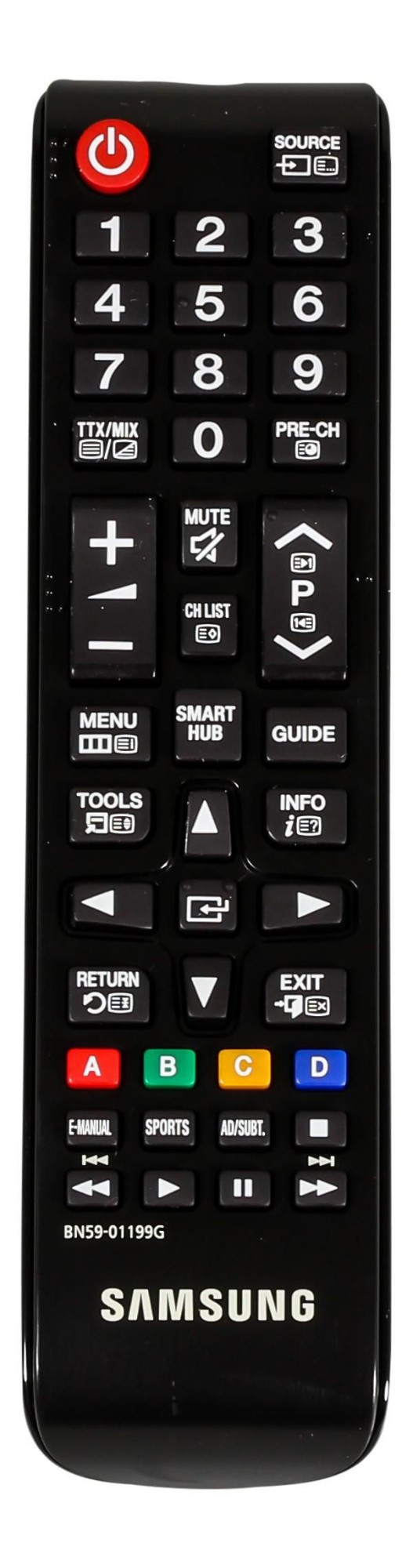 Samsung TM1240A Remote Control Black