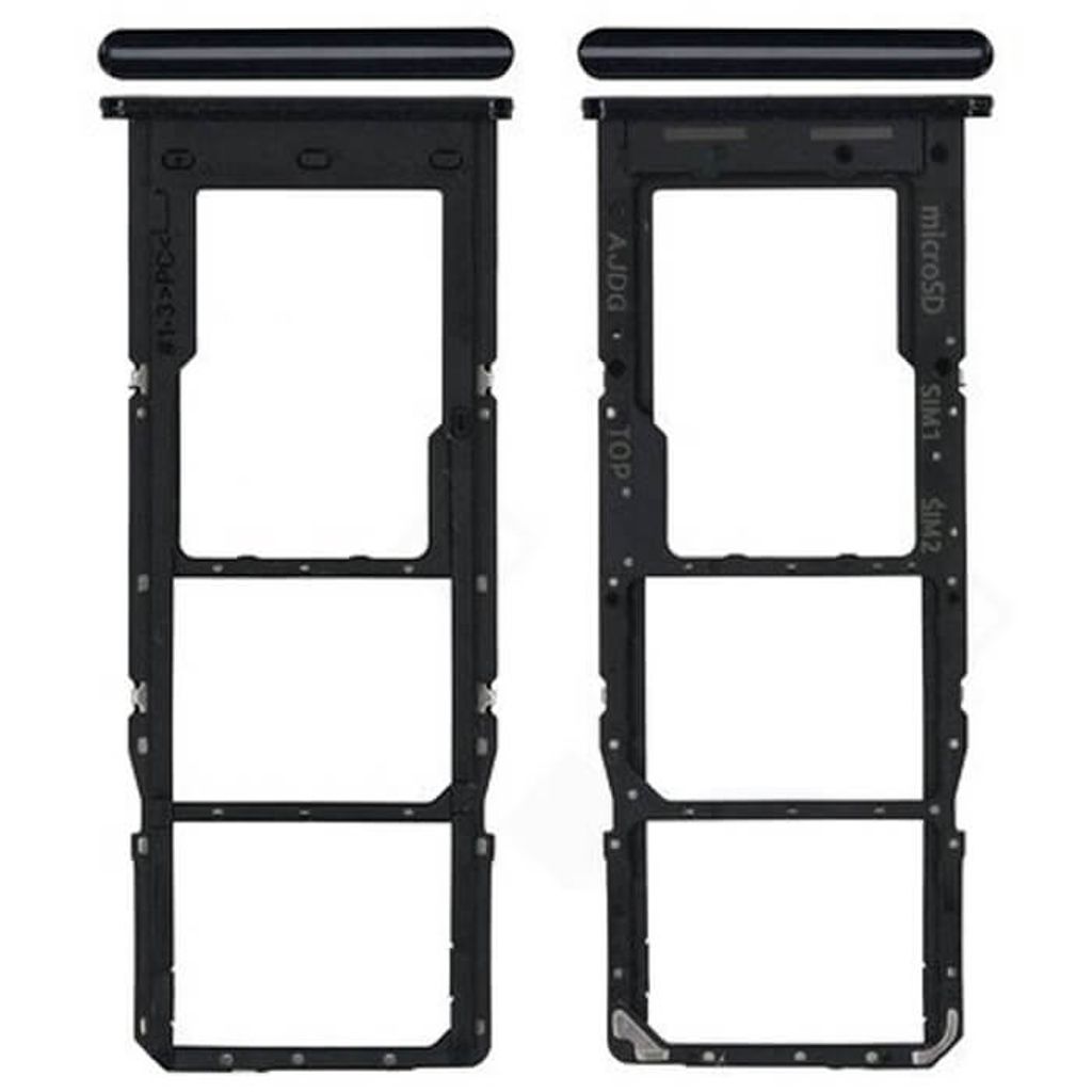 Samsung A047 A04s Sim Holder Black