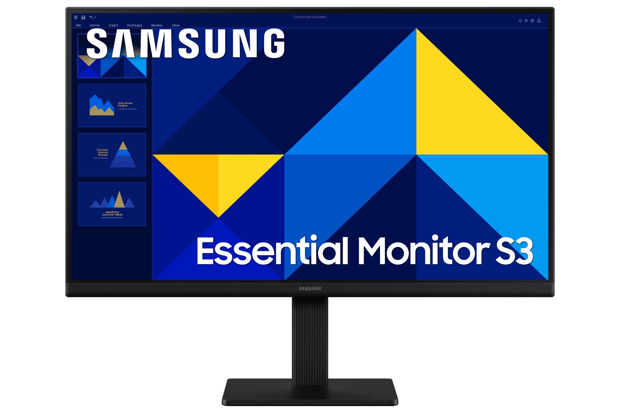Samsung S22D300GAU computer monitor 55.9 cm (22") 1920 x 1080 pixels Full HD LCD Black