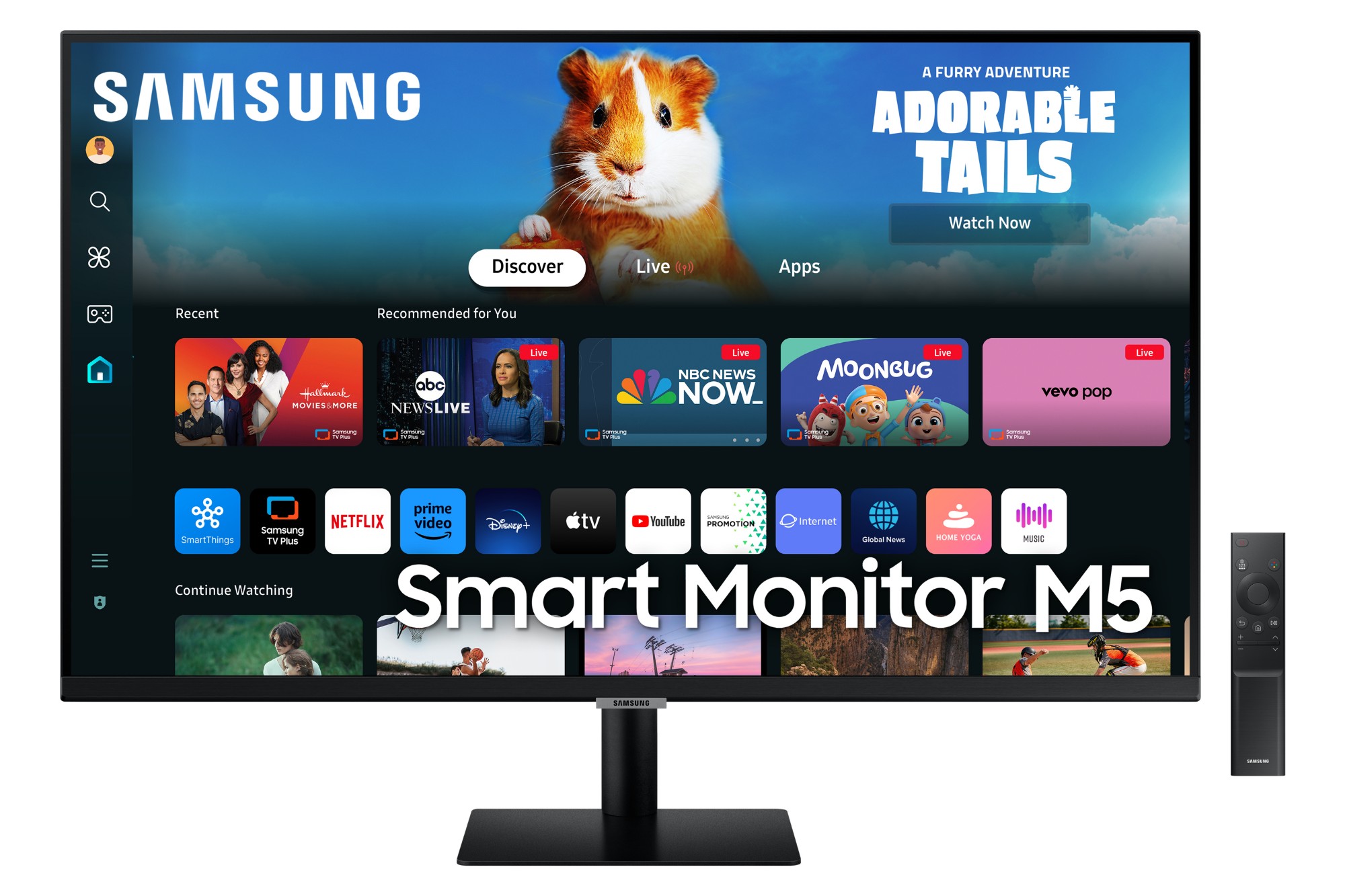 Samsung M50D computer monitor 68.6 cm (27") 1920 x 1080 pixels Full HD LED Black
