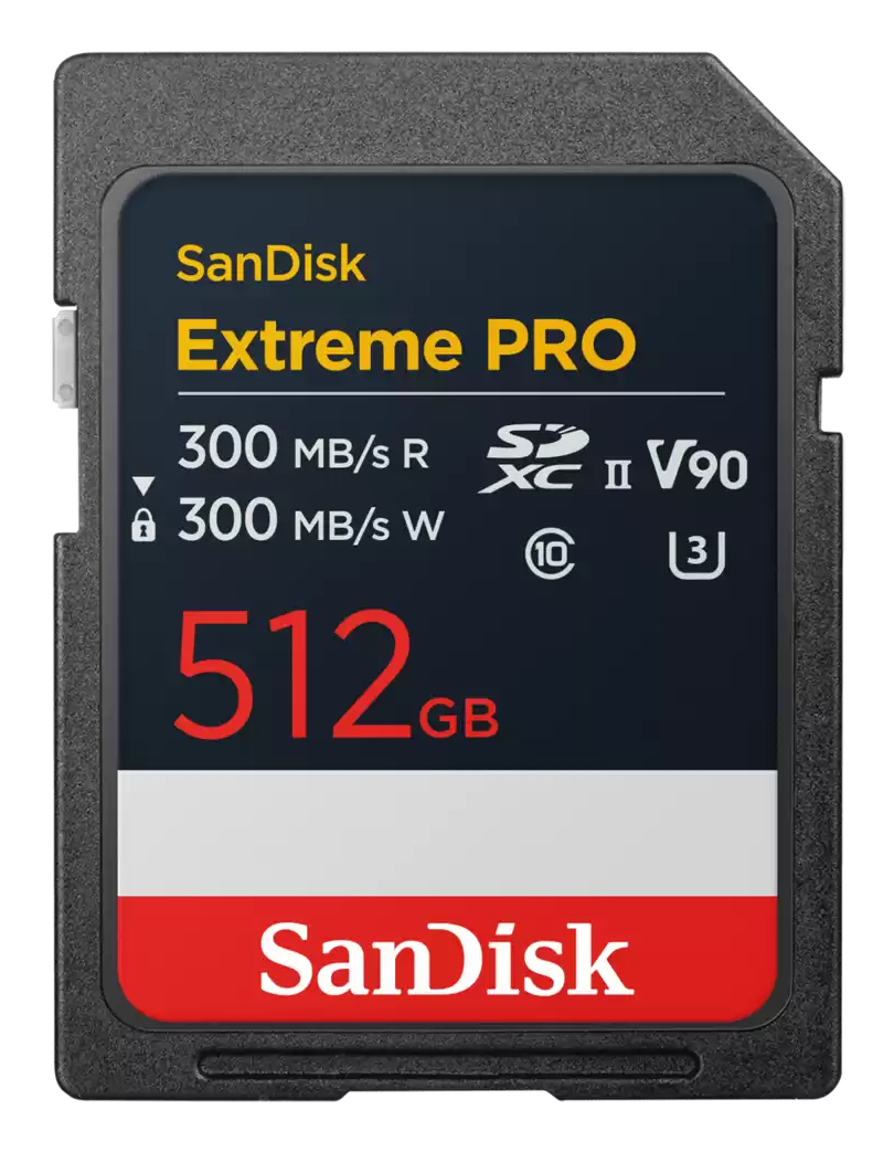 SanDisk Extreme PRO 512 GB SDXC UHS-II Class 10