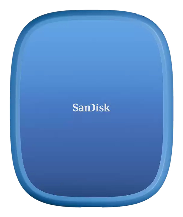 SanDisk SDSSDE62C-1T00-G25 external solid state drive 1 TB USB Type-C 3.2 Gen 2 (3.1 Gen 2) Blue