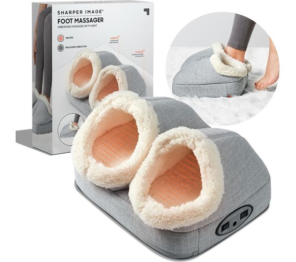 Sharper Image Personal Massager Heated Foot Vibrator