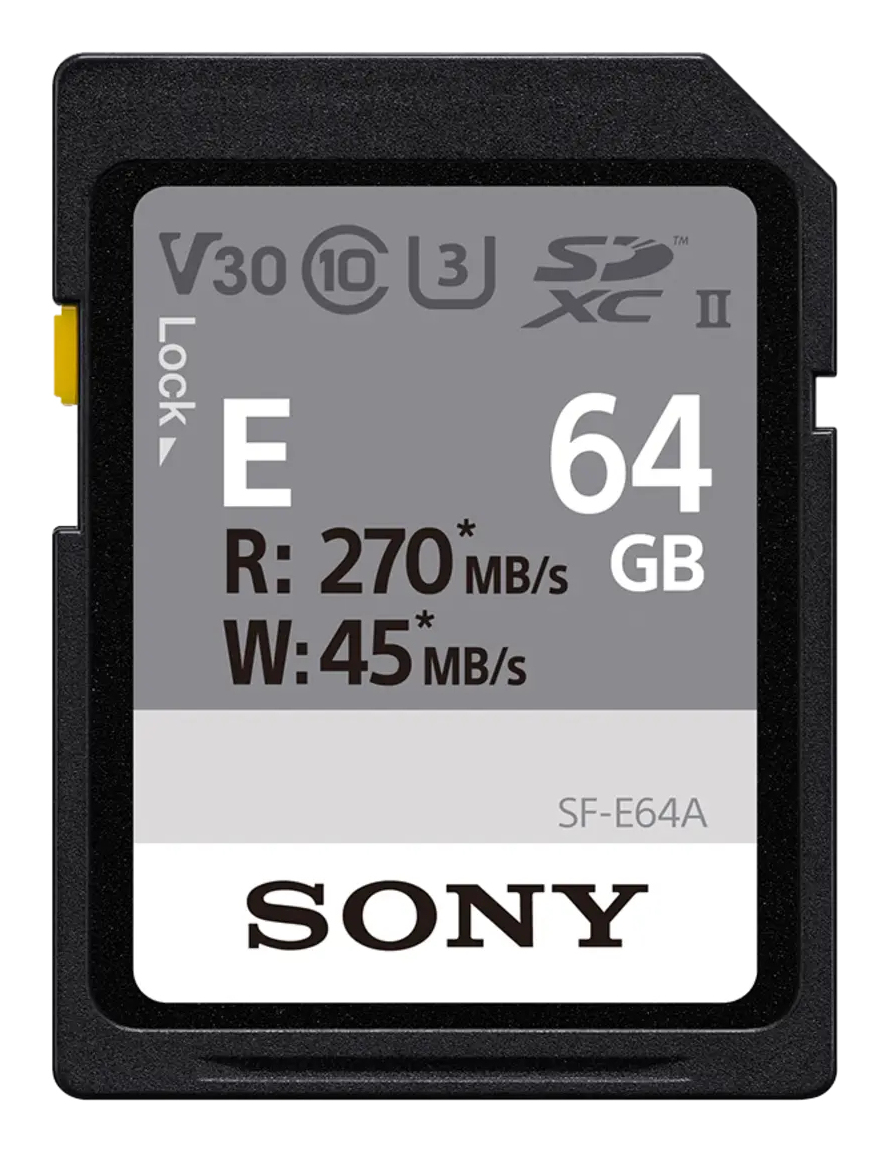 Sony SF-E64A 64 GB SDXC Class 10