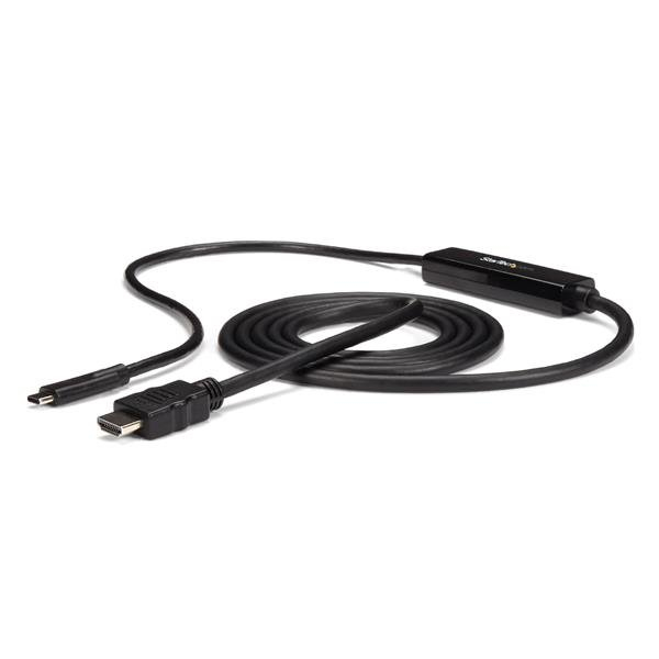 StarTech.com 3.3ft (1m) USB C to HDMI Cable 4K 60Hz w/ HDR10 - Ultra HD USB Type-C to 4K HDMI 2.0b Video Adapter Cable - USB-C to HDMI HDR Monitor/Display Converter - DP 1.4 Alt Mode HBR3