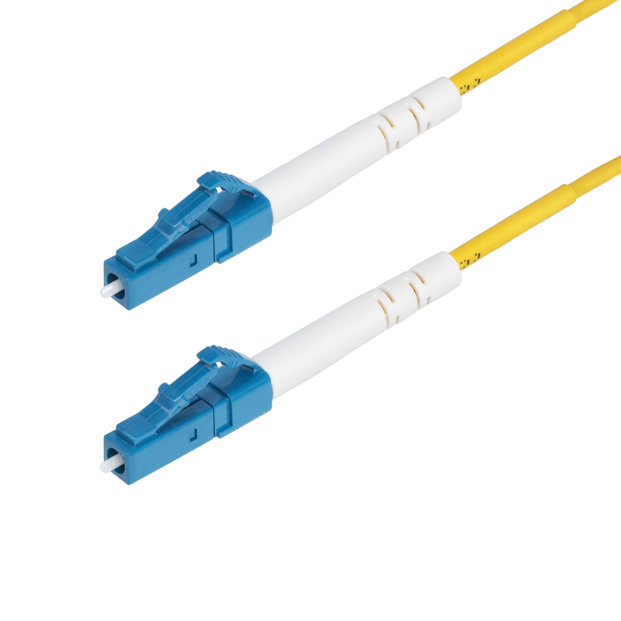 StarTech.com 30m (98.4ft) LC to LC (UPC) OS2 Single Mode Simplex Fiber Optic Cable, 9/125µm, 40G/100G, Bend Insensitive, Low Insertion Loss, LSZH Fiber Jumper Cord