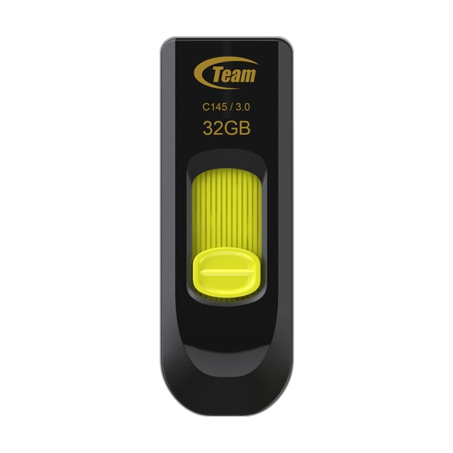Team Group C145 USB flash drive 32 GB USB Type-A 3.2 Gen 1 (3.1 Gen 1) Black, Yellow
