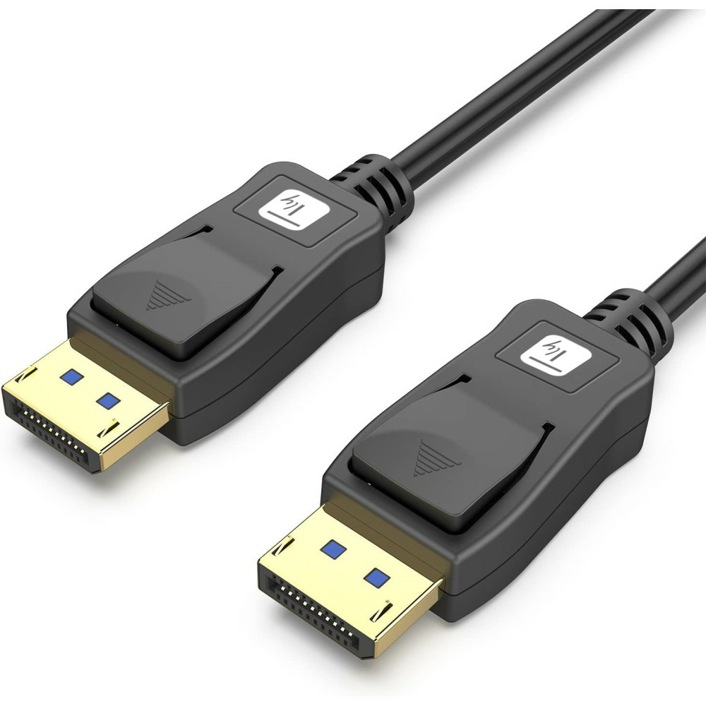 Techly ICOC-DSP-A21-010 DisplayPort cable 1 m Black