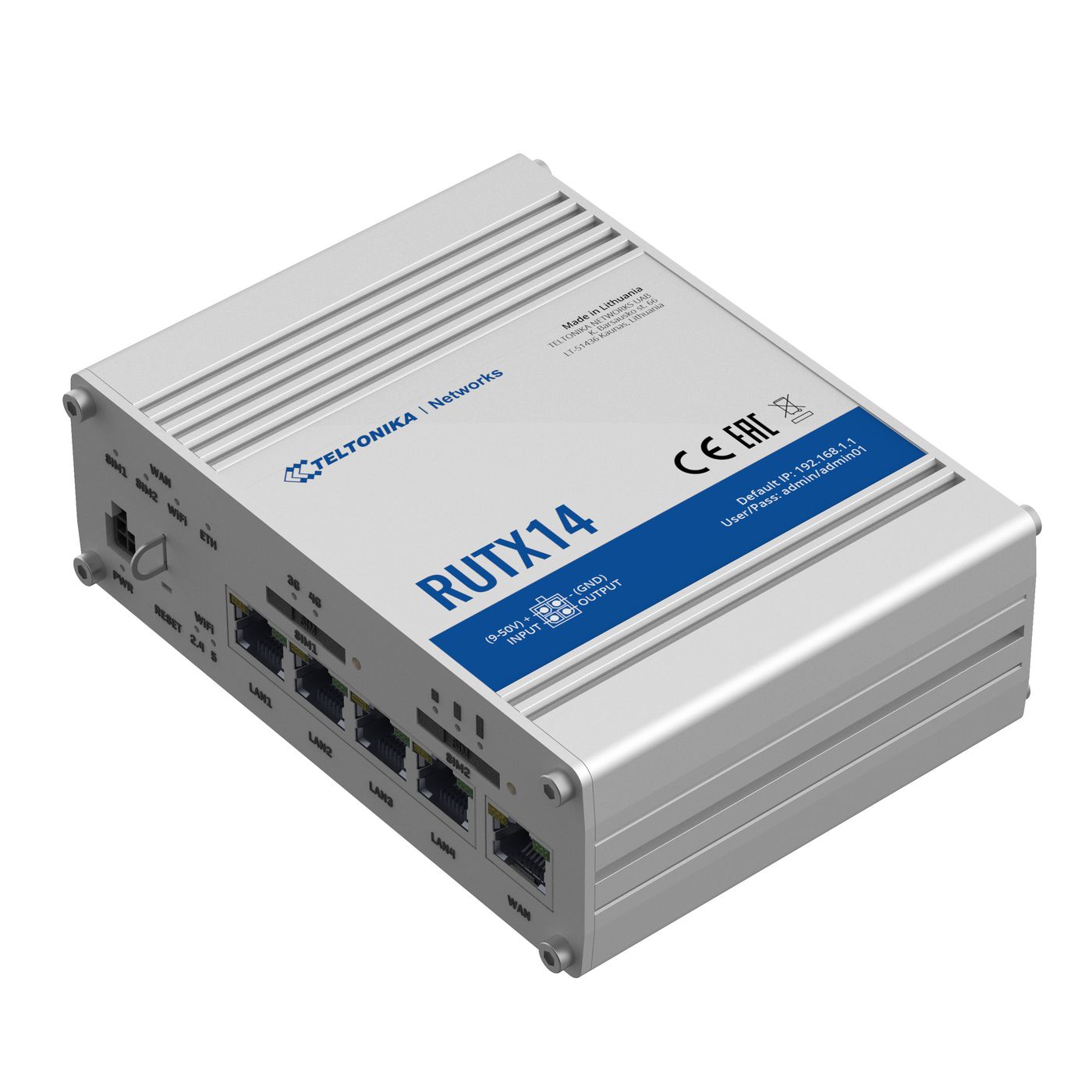 TELTONIKA NETWORKS RUTX14 4G LTE CAT12