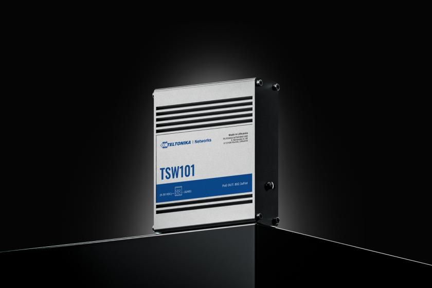 TELTONIKA NETWORKS TSW101 AUTOMOTIVE POE+ SWITCH