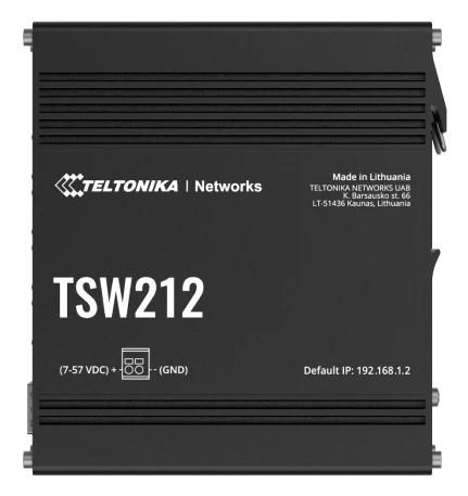 TELTONIKA NETWORKS TSW212 MANAGED SWITCH 8 x