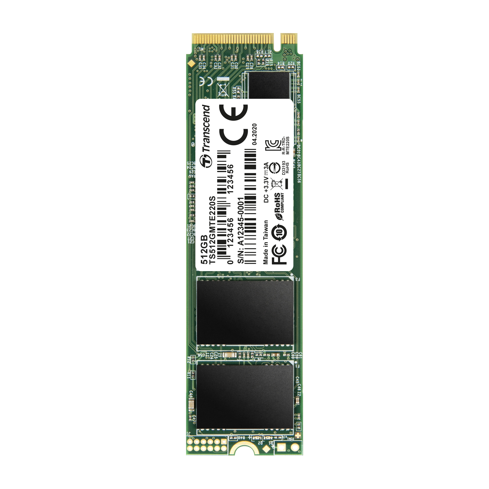 Transcend PCIe SSD 220S 512GB