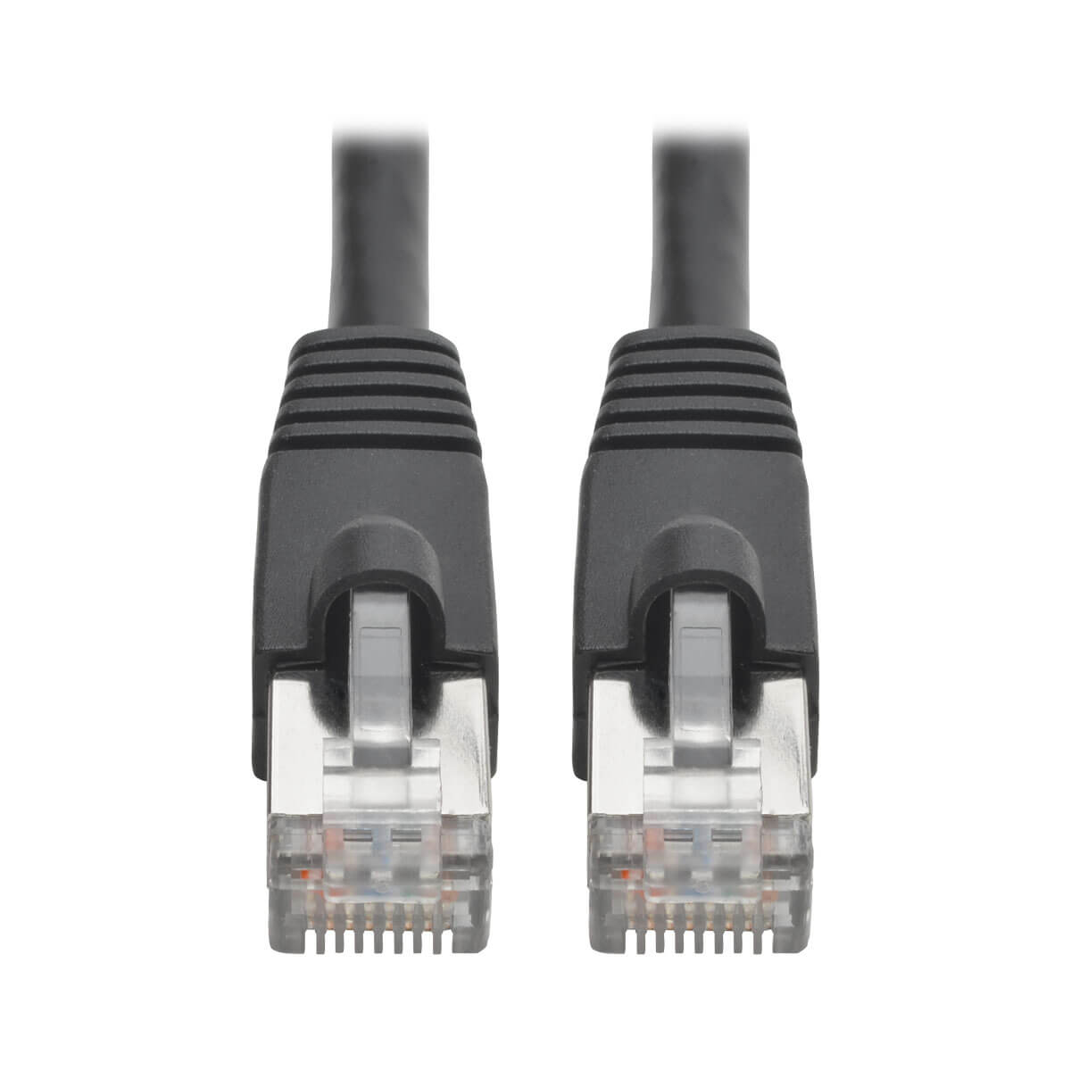 Tripp Lite N262-003-BK Cat6a 10G Snagless Shielded STP Ethernet Cable (RJ45 M/M), PoE, Black, 3 ft. (0.91 m)