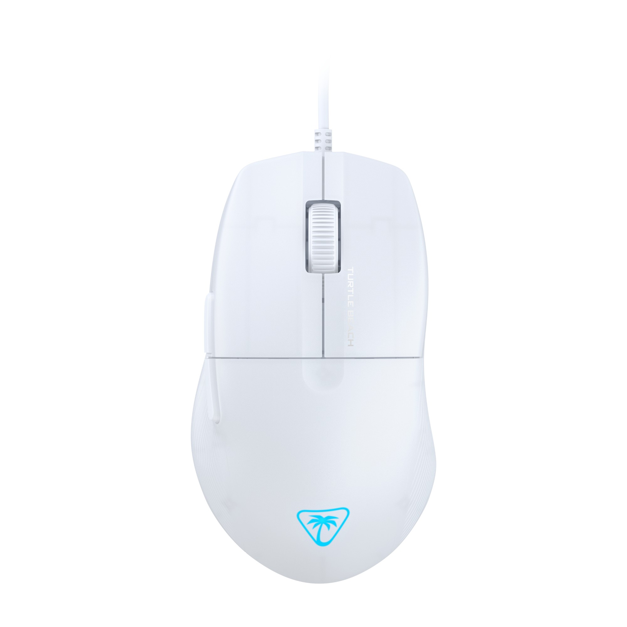 Turtle Beach Pure SEL White - Ultra-Light Ergonomic RGB Gaming Mouse, 8K DPI Optical Sensor, Mechanical Switches, Pretension System, Pure PTFE glides, RGB Illumination