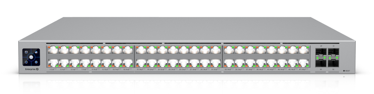 Ubiquiti UniFi ECS-48-PoE Managed L2/L3 10G Ethernet (100/1000/10000) Power over Ethernet (PoE) 1U Grey