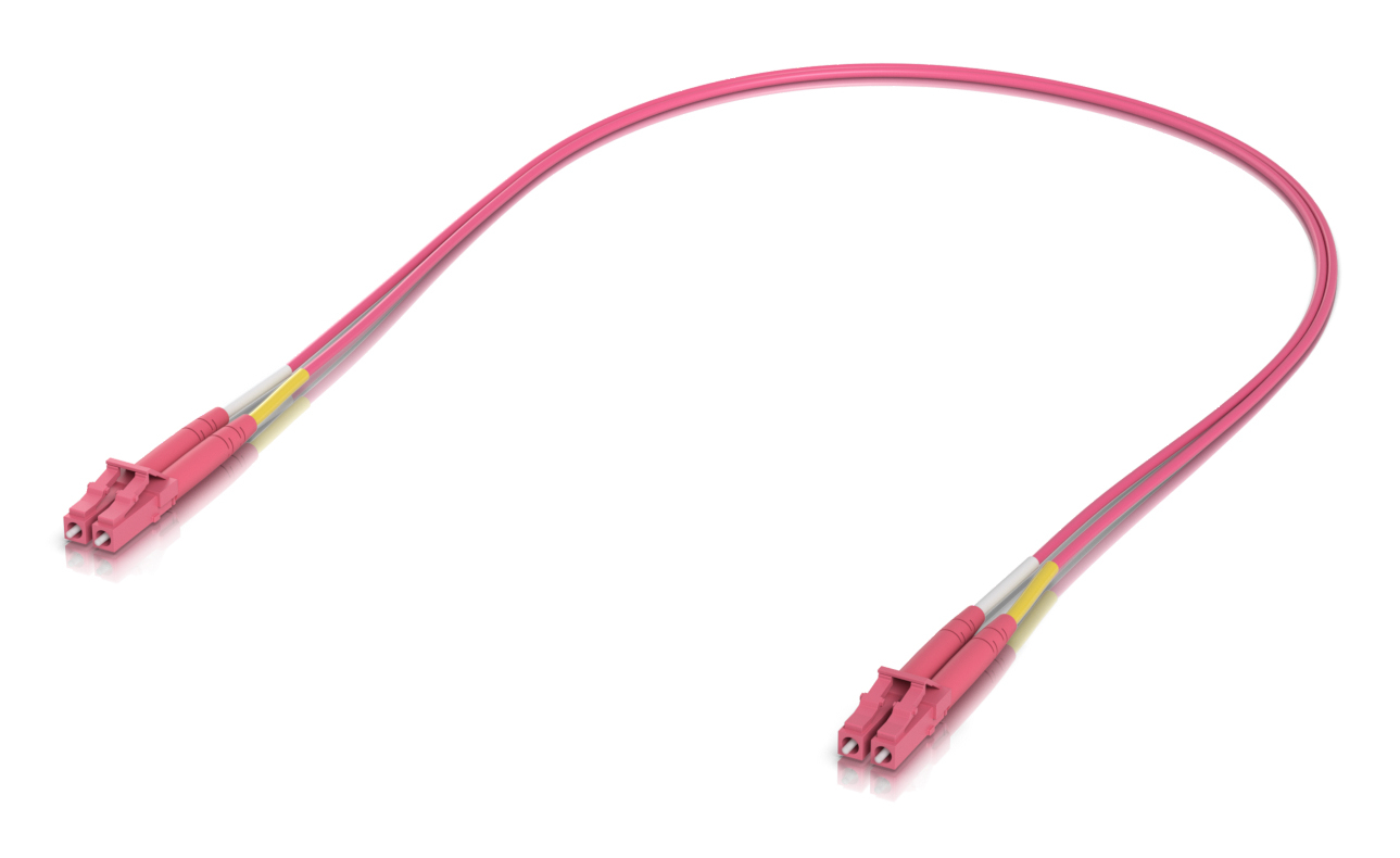Ubiquiti UACC-OFC-M2-LULU-0.5M-50 InfiniBand/fibre optic cable LC LC/LC Rose