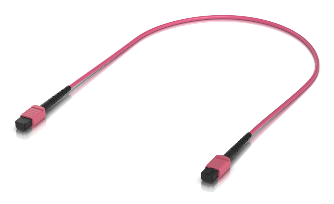 Ubiquiti UACC-OFC-MA-MPMP-0.5M-10 InfiniBand/fibre optic cable Rose