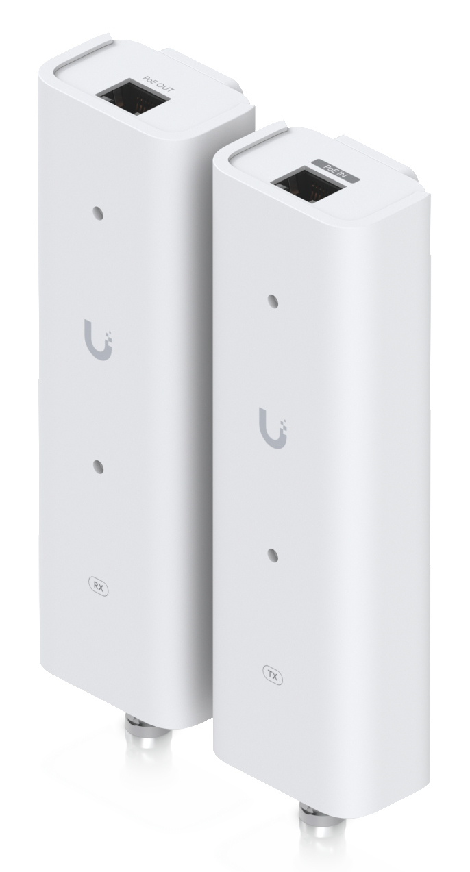 Ubiquiti UACC-Retrofit-PoE-2Wire Network transmitter & receiver White 10, 100 Mbit/s