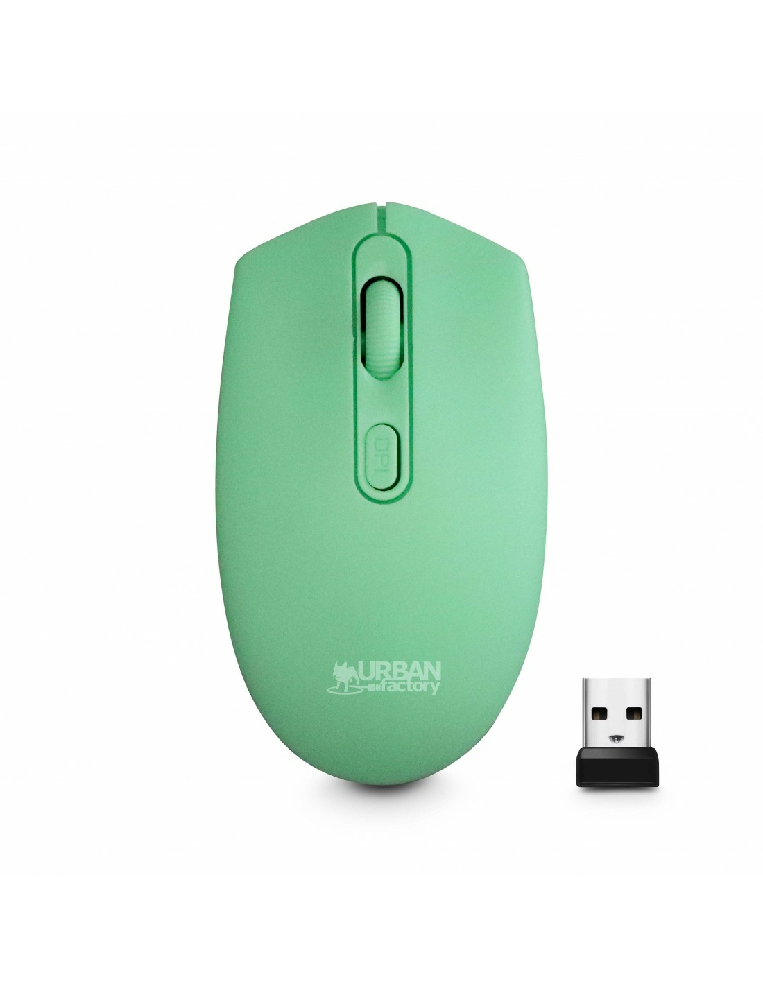 Urban Factory FREE mouse Home Ambidextrous RF Wireless Optical 1600 DPI