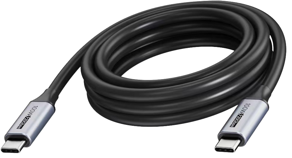 Vision TC 5MUSBC/BL USB cable USB 3.2 Gen 2 (3.1 Gen 2) 5 m USB C Black, Grey