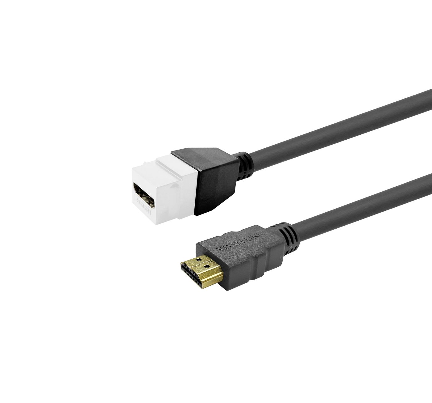 VivoLink Keystone White HDMI Female to