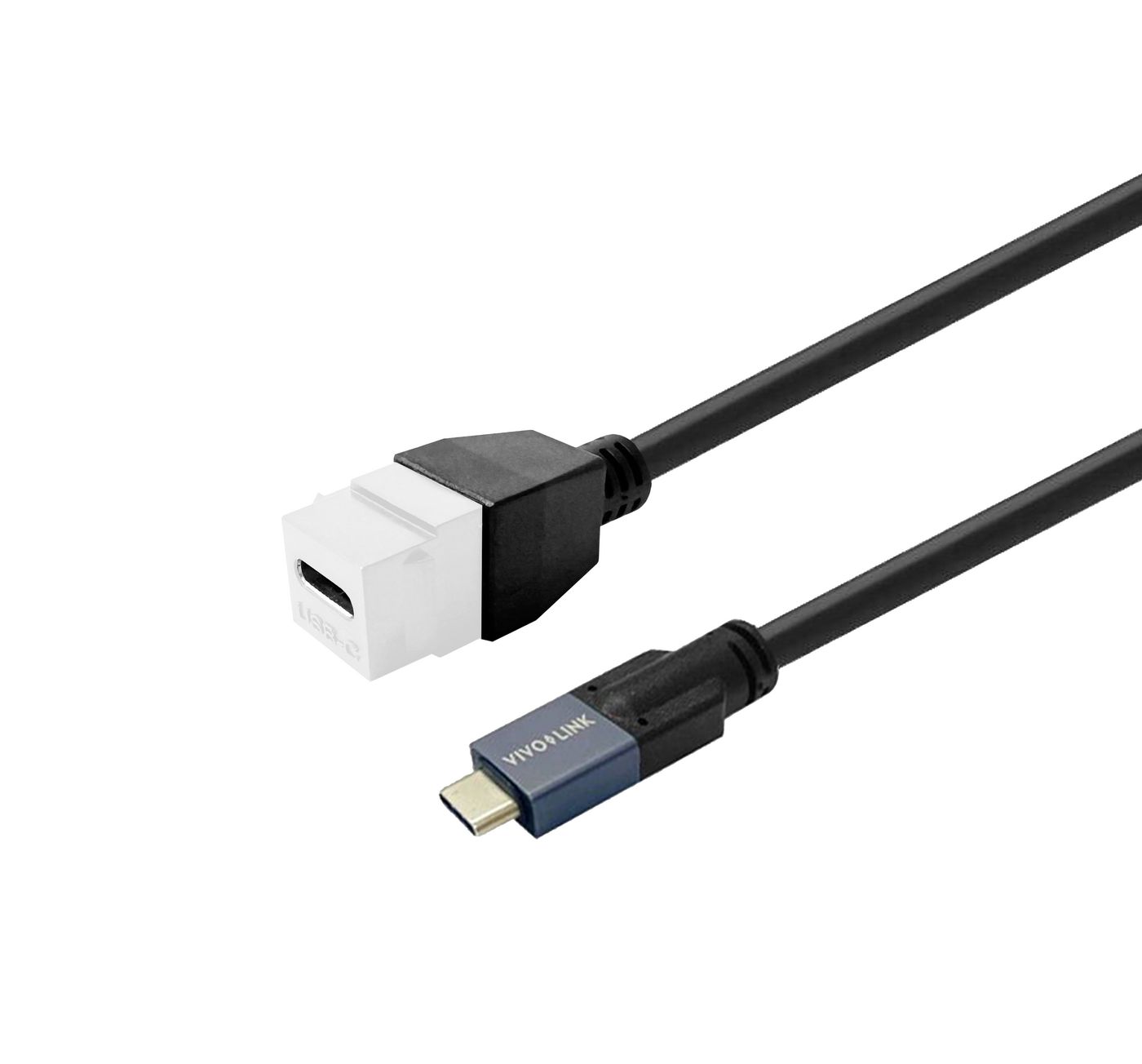 VivoLink Keystone White USB-C female
