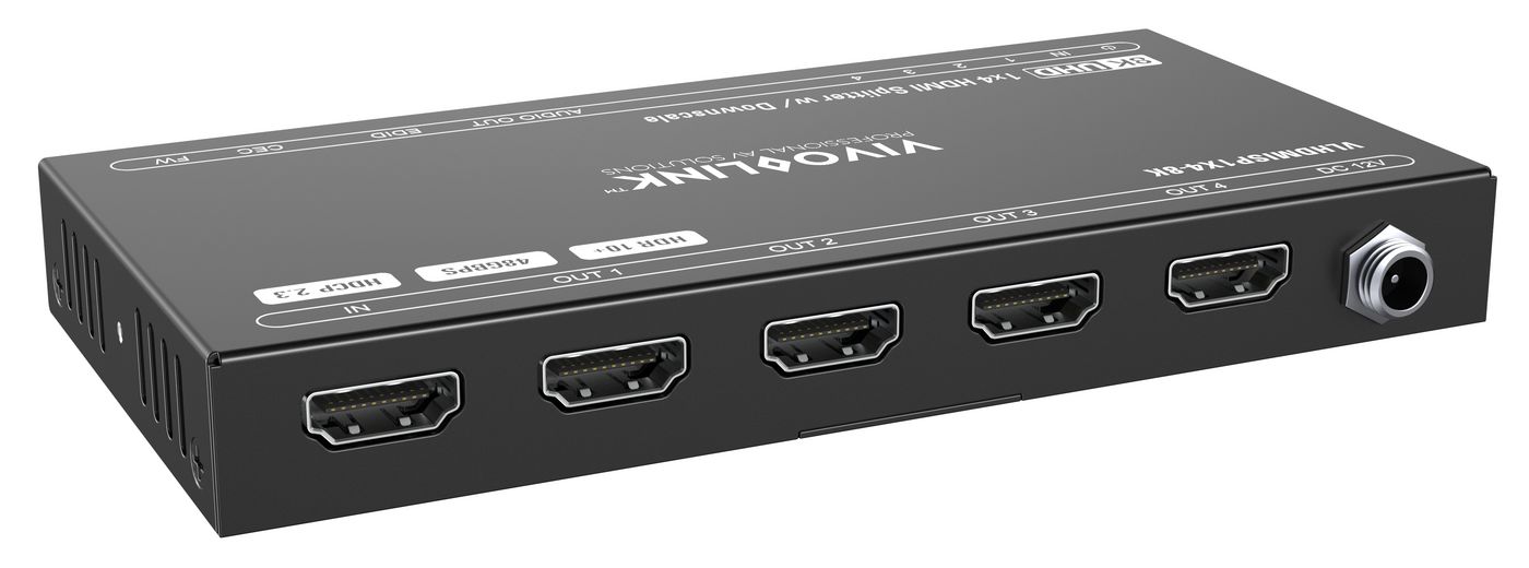 VivoLink HDMI splitter 1x4, 8K@60Hz