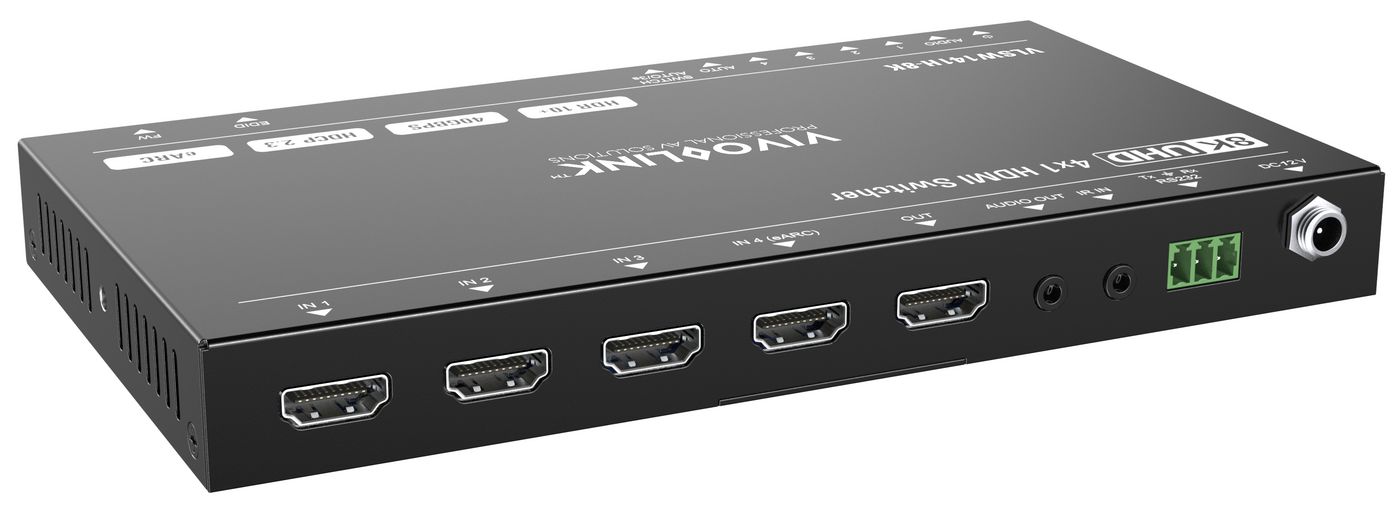 VivoLink HDMI switcher 4x1 8K@60Hz