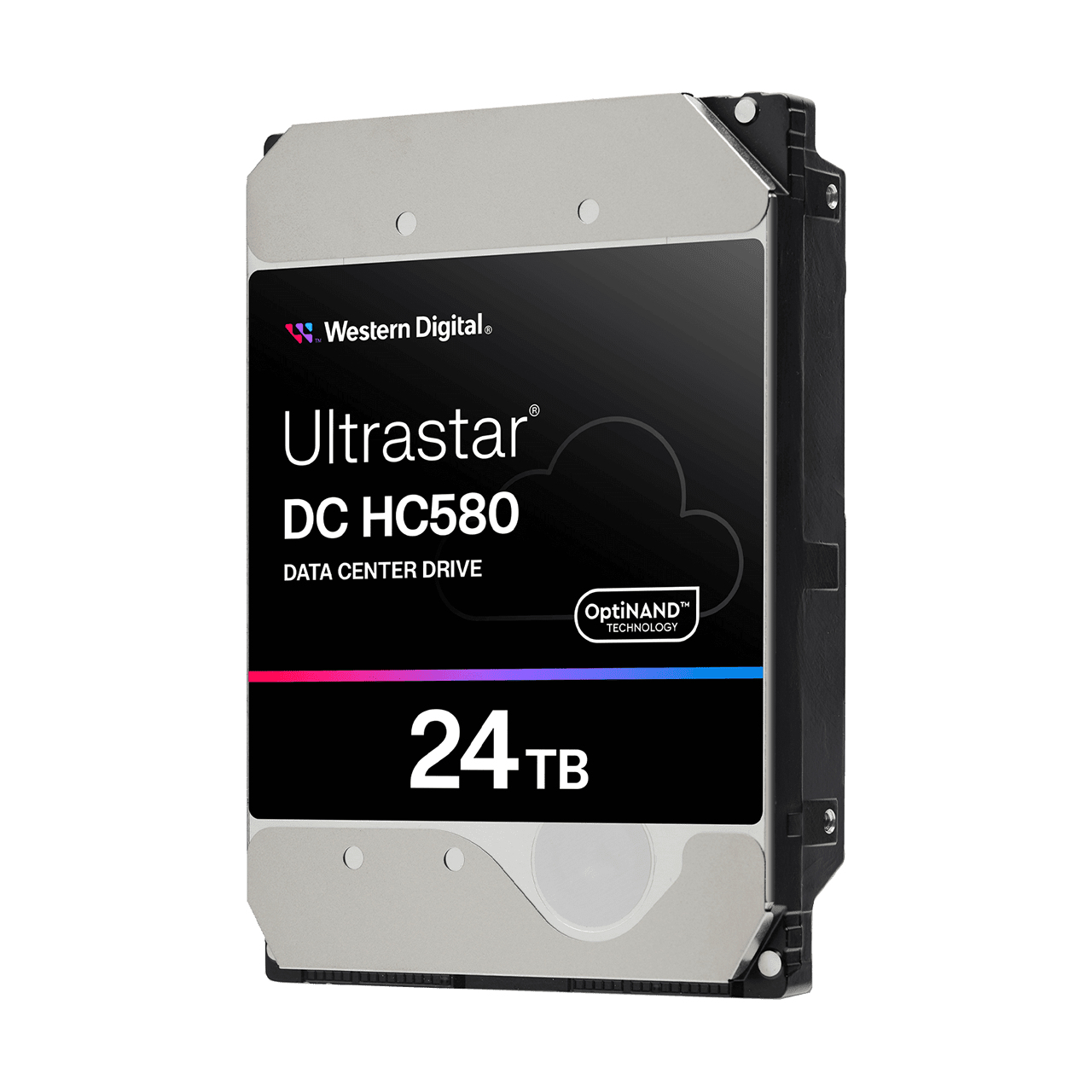 Western Digital Ultrastar DC HC580 internal hard drive 24 TB 7200 RPM 512 MB 3.5" Serial ATA